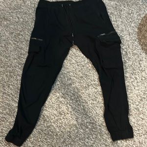 2 CSG cargo pants: Black and brown